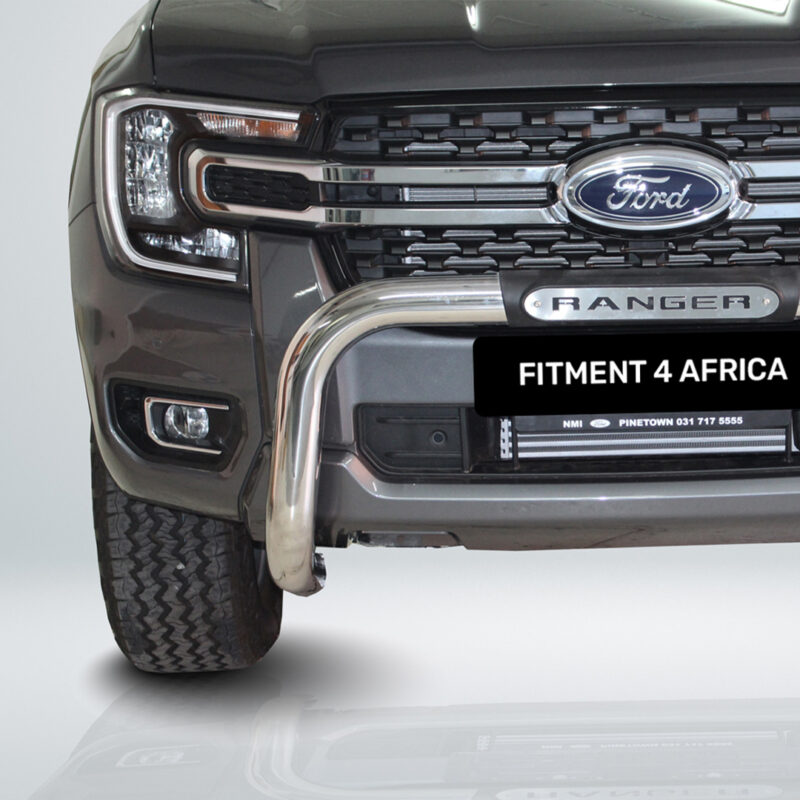 Next Gen Ford Ranger PDC Nudge Bar Stainless Steel - Fitment 4 Africa