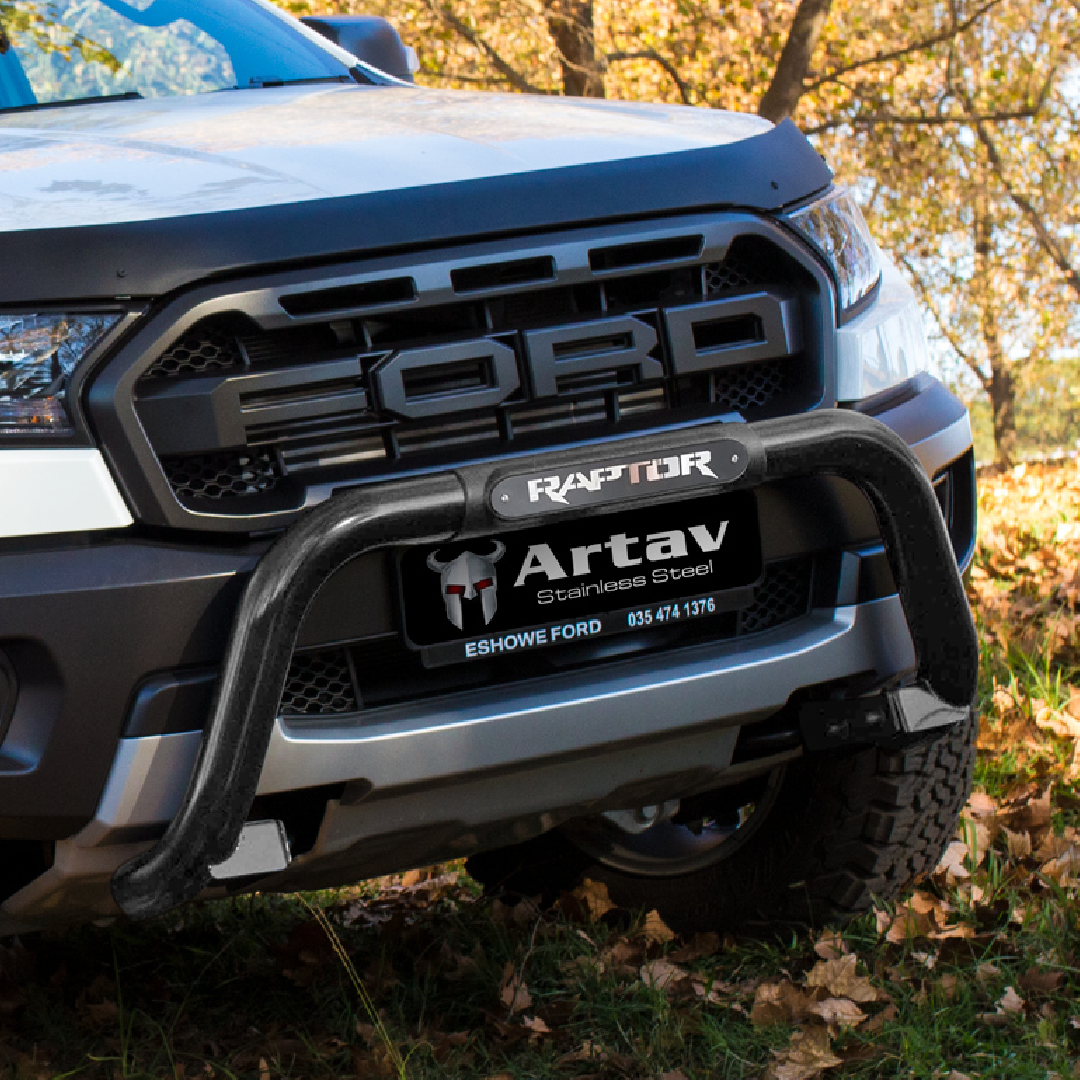 Ford Ranger Raptor Nudge Bar Black Stainless Fast Professional Service