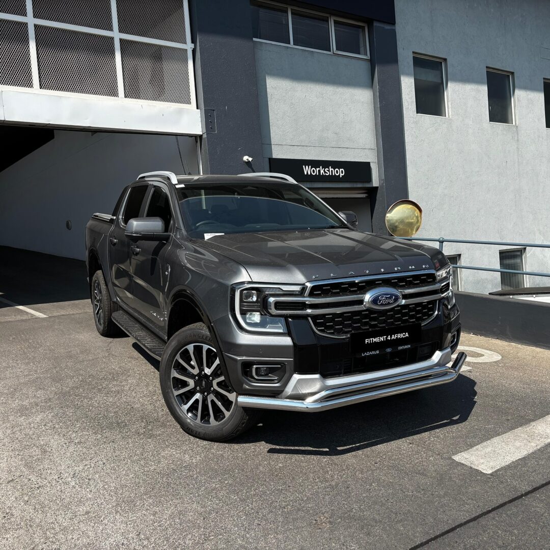Alternative view of Ford Ranger Next-Gen Front Styling Bar Stainless (Fits all Models including RAPTOR Next-Gen)
