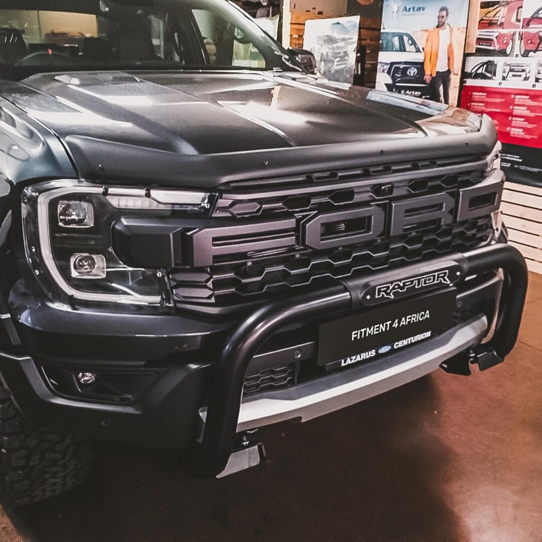 Ford Raptor Next-Gen Nudge Bar with RAPTOR Branding